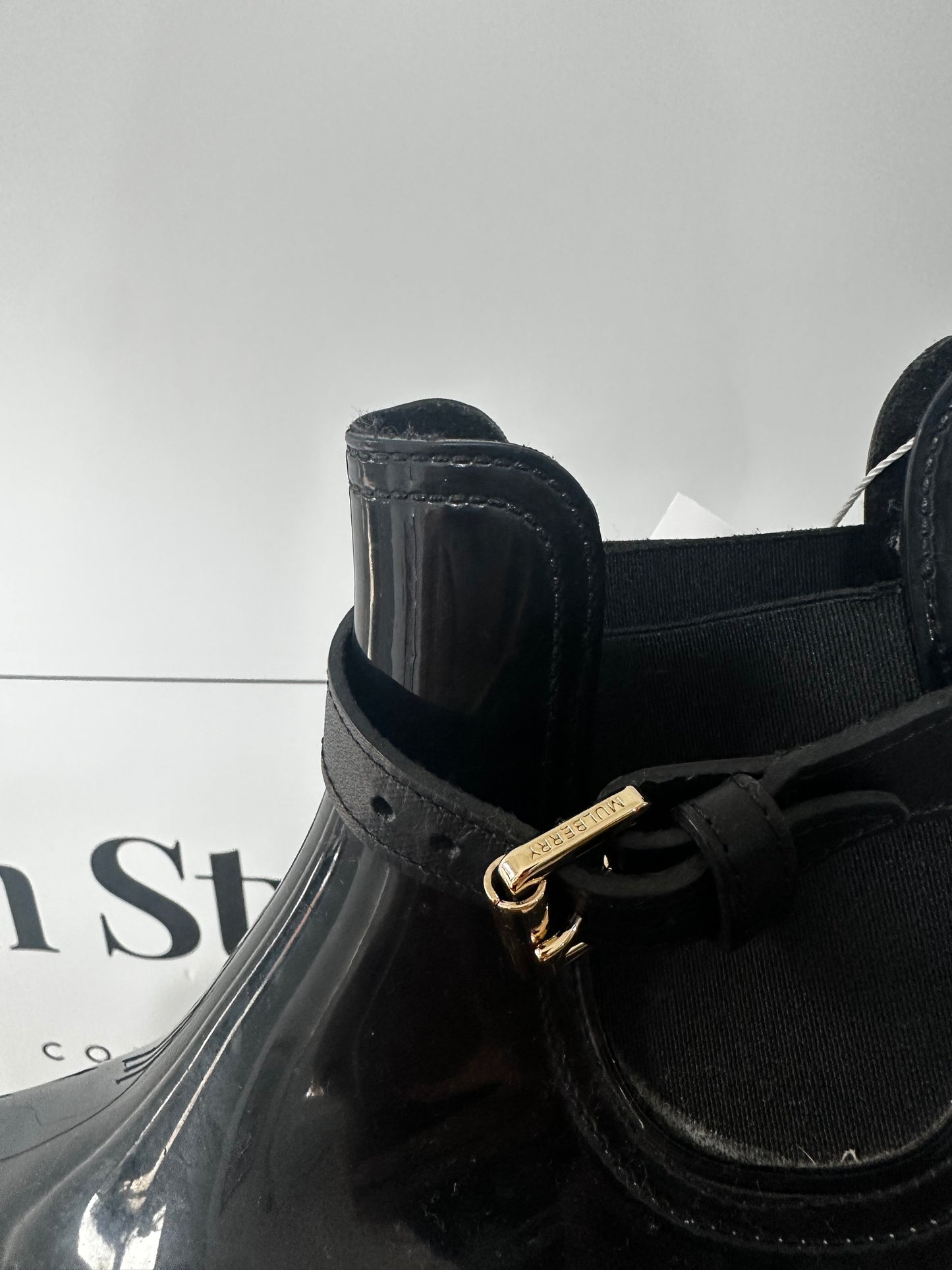 Black Mulberry Boots, Size 40 - UK 7