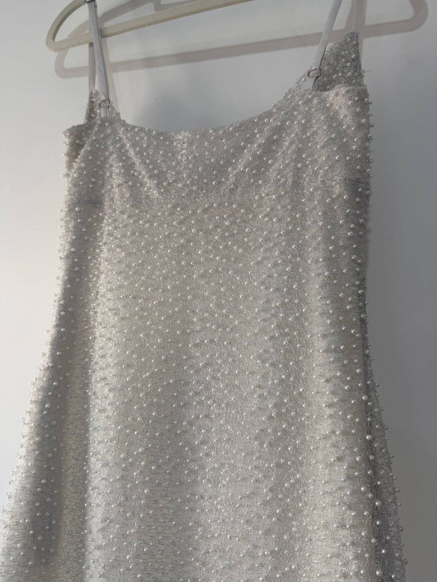 Preloved, Silver Pearl  House of CB Dress, Small
