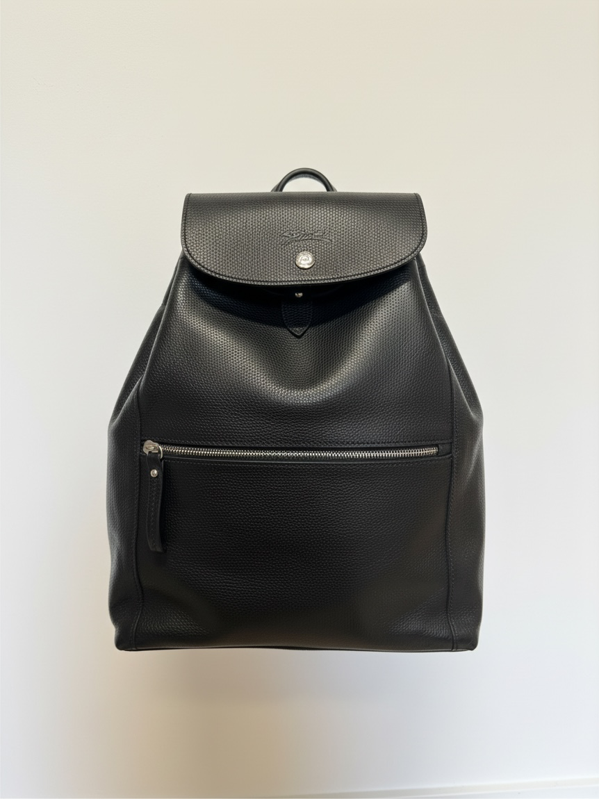 Preloved Longchamp Backpack Black