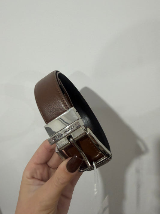Brown Gianni Feraud Belt, Size Medium