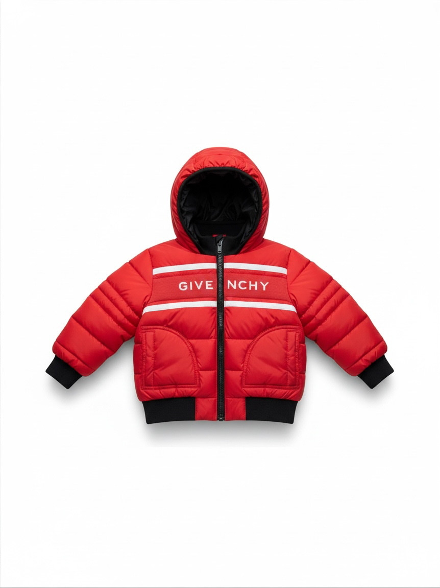 Preloved Givenchy Kids Coat Age 18 months Red