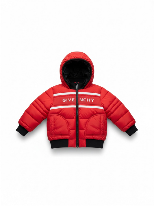 Preloved Givenchy Kids Coat Age 18 months Red