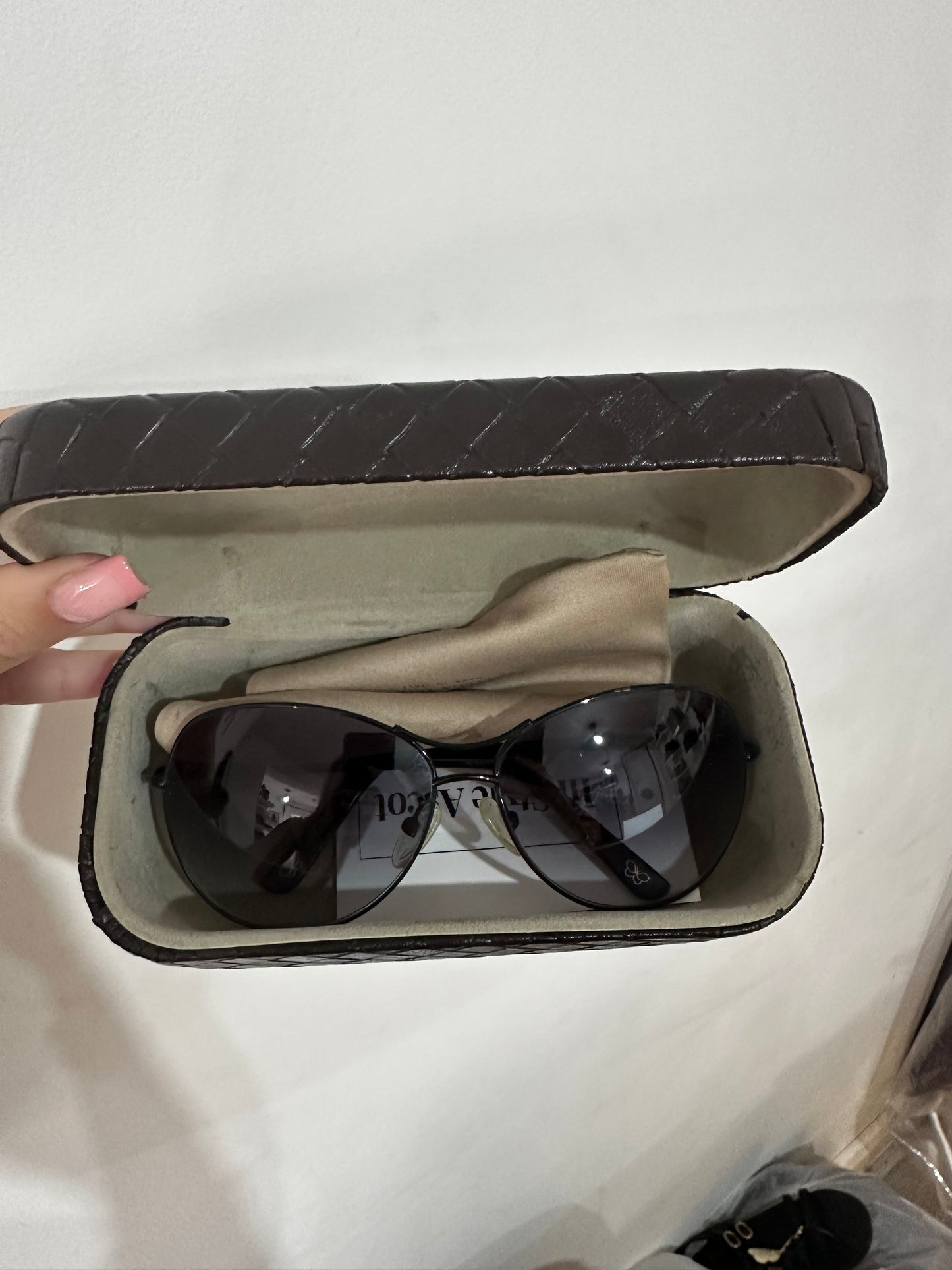 Black Bottega Veneta Sunglasses