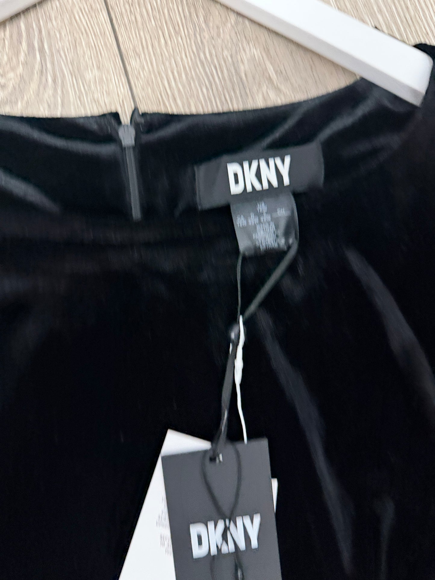 Pre-owned Black DKNY Dress, Large 16