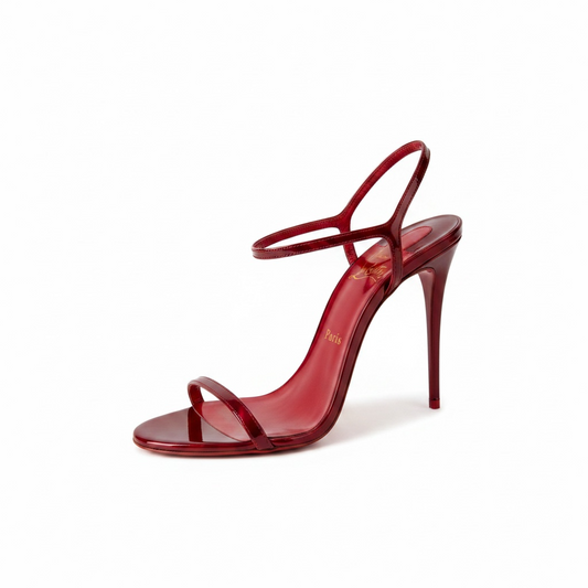 Preloved Red Christian Louboutin Heels, Size 40