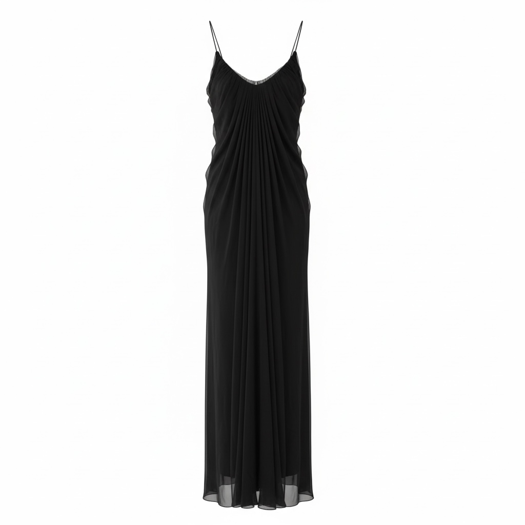Pre-owned, Brand New Black Alexander Mcqueen Ballgown, Size 8