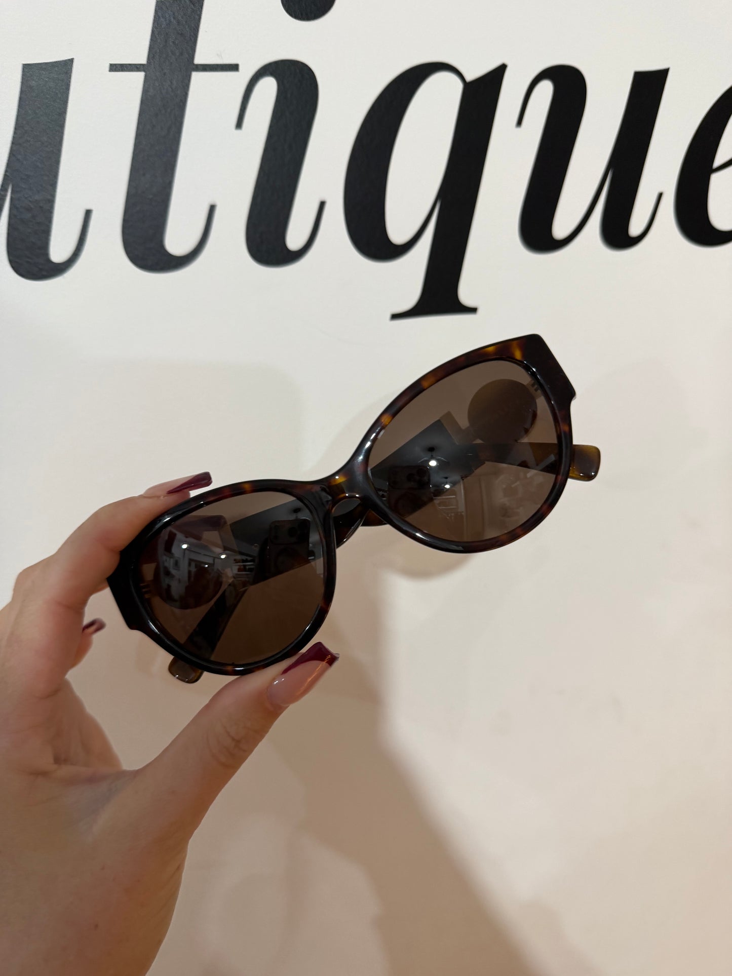 Tortoise Shell Versace Sunglasses