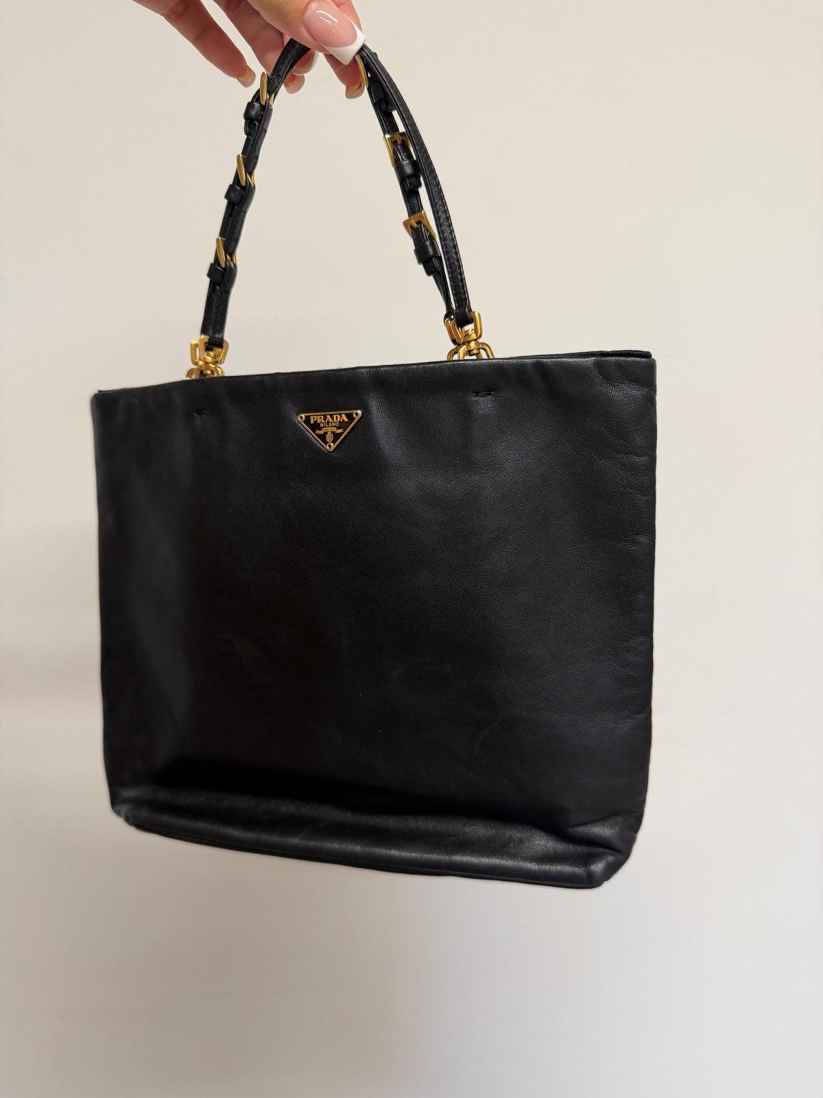 Preloved Prada Handbag Black