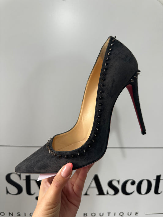 Grey Christian Louboutin Heels, Size 39 - UK 6