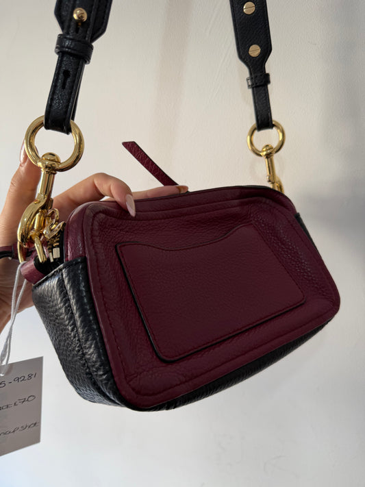 Preloved Marc Jacob’s Snapshot Bag Burgundy/Black