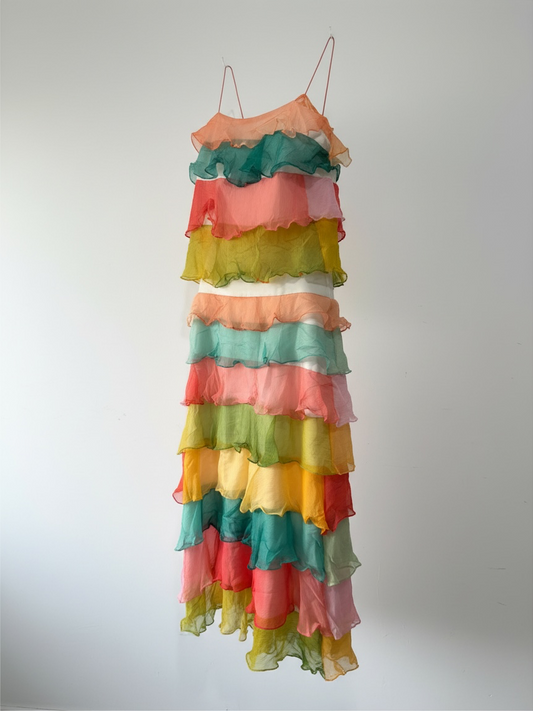 Preloved Ronit zilkha Dress Size 14 Multicolour