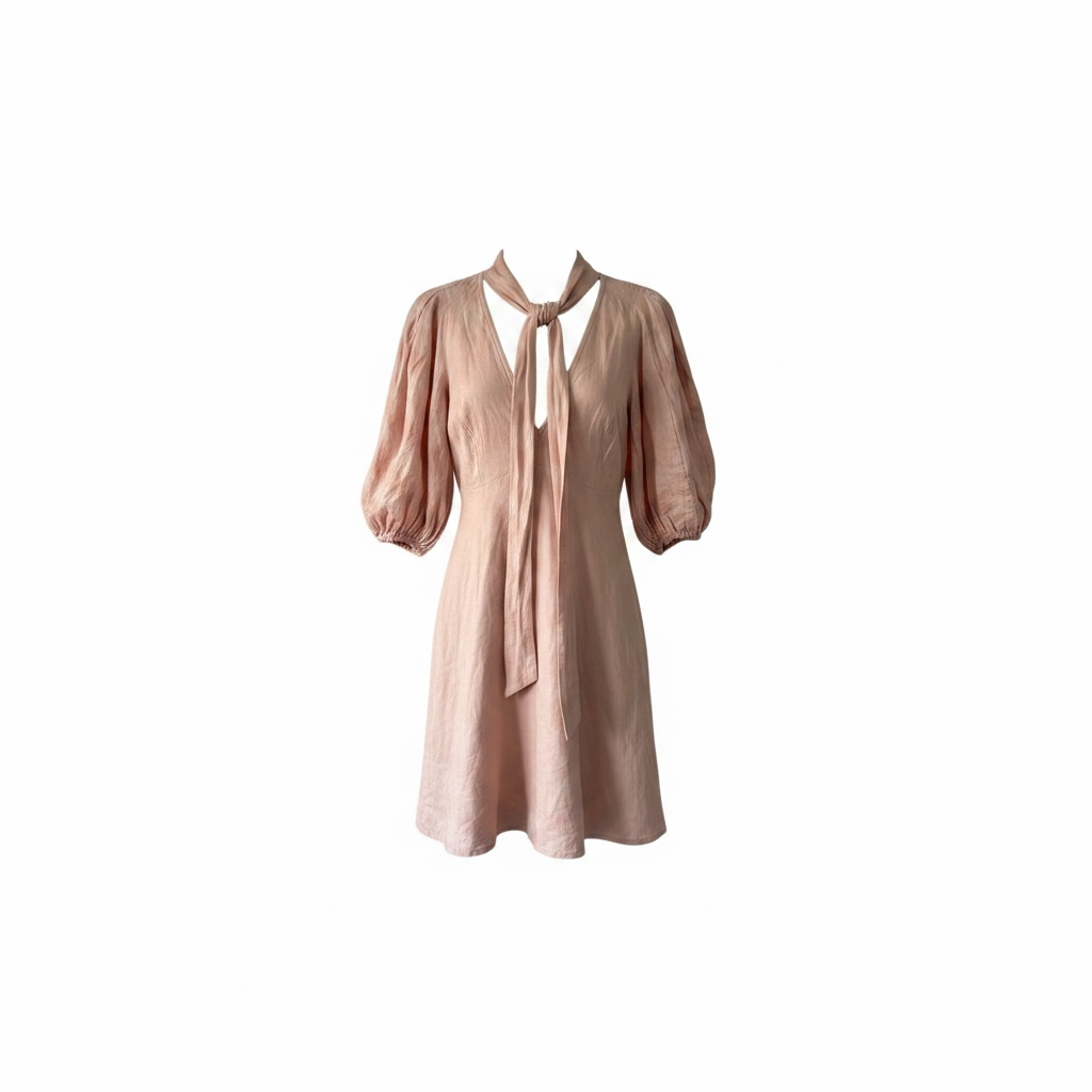 Preloved Pink Zimmerman Dress, UK 12