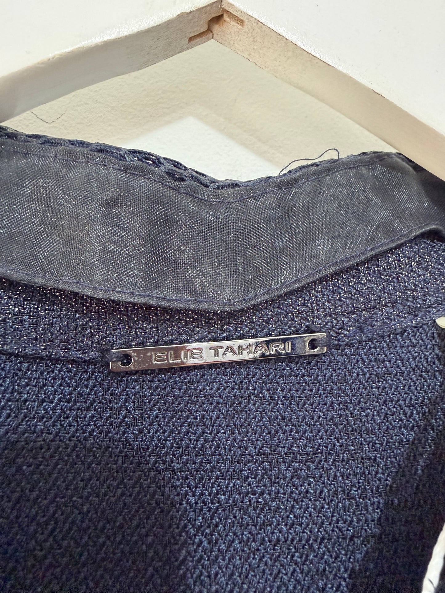 Preloved, Navy Elie Tahari Dress, UK 12