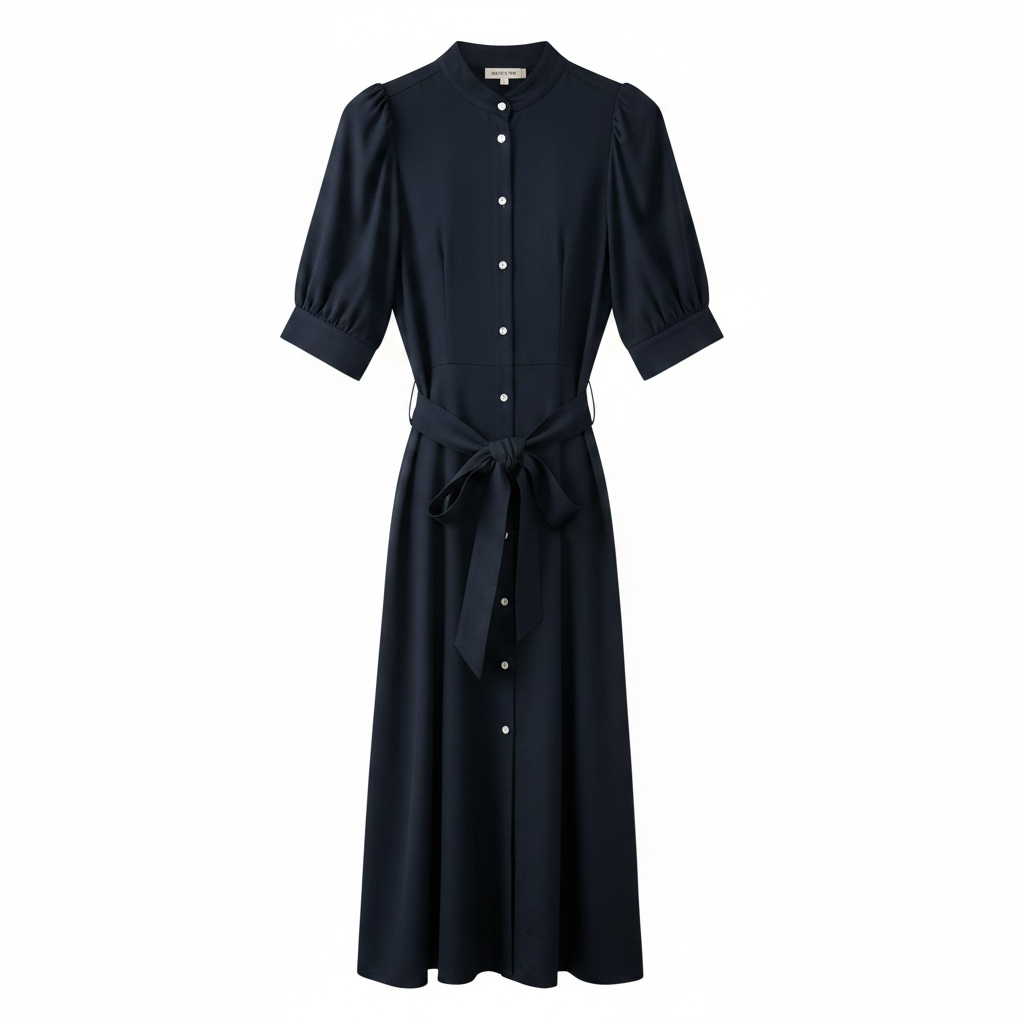 Preloved, Navy Ralph Lauren Dress, UK 10