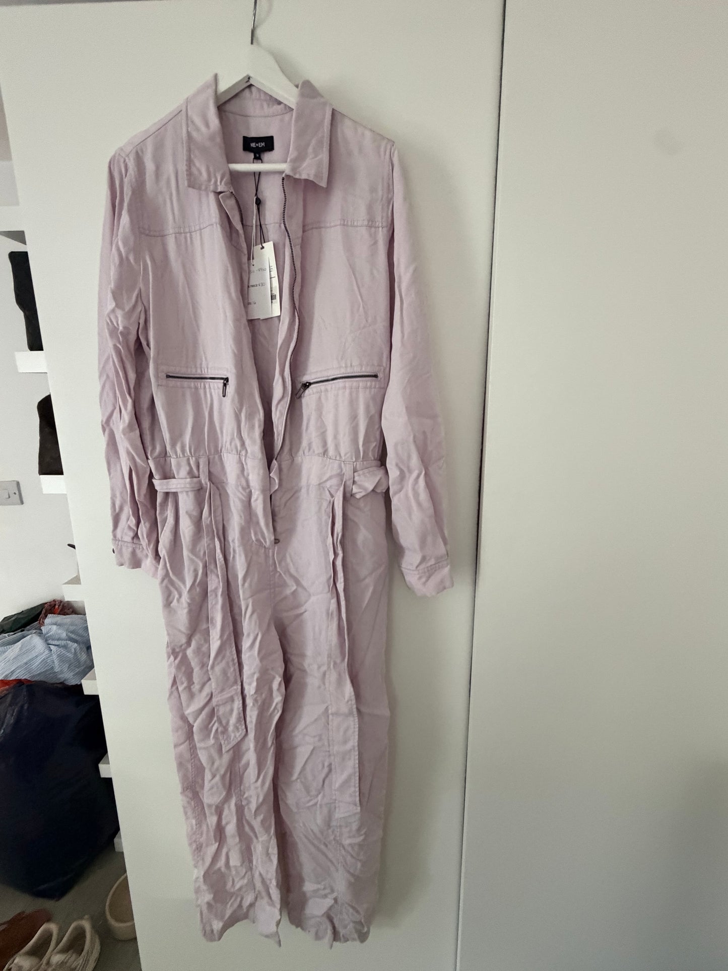 Preloved, Lilac Me + Em Jumpsuit, 16, BNWT