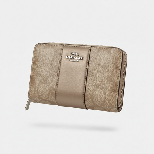 Preloved, Champagne and Blush Pink  Coach Purse
