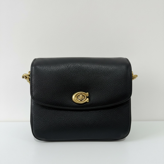 Pre-owned black Coach Cassie crossbody bag