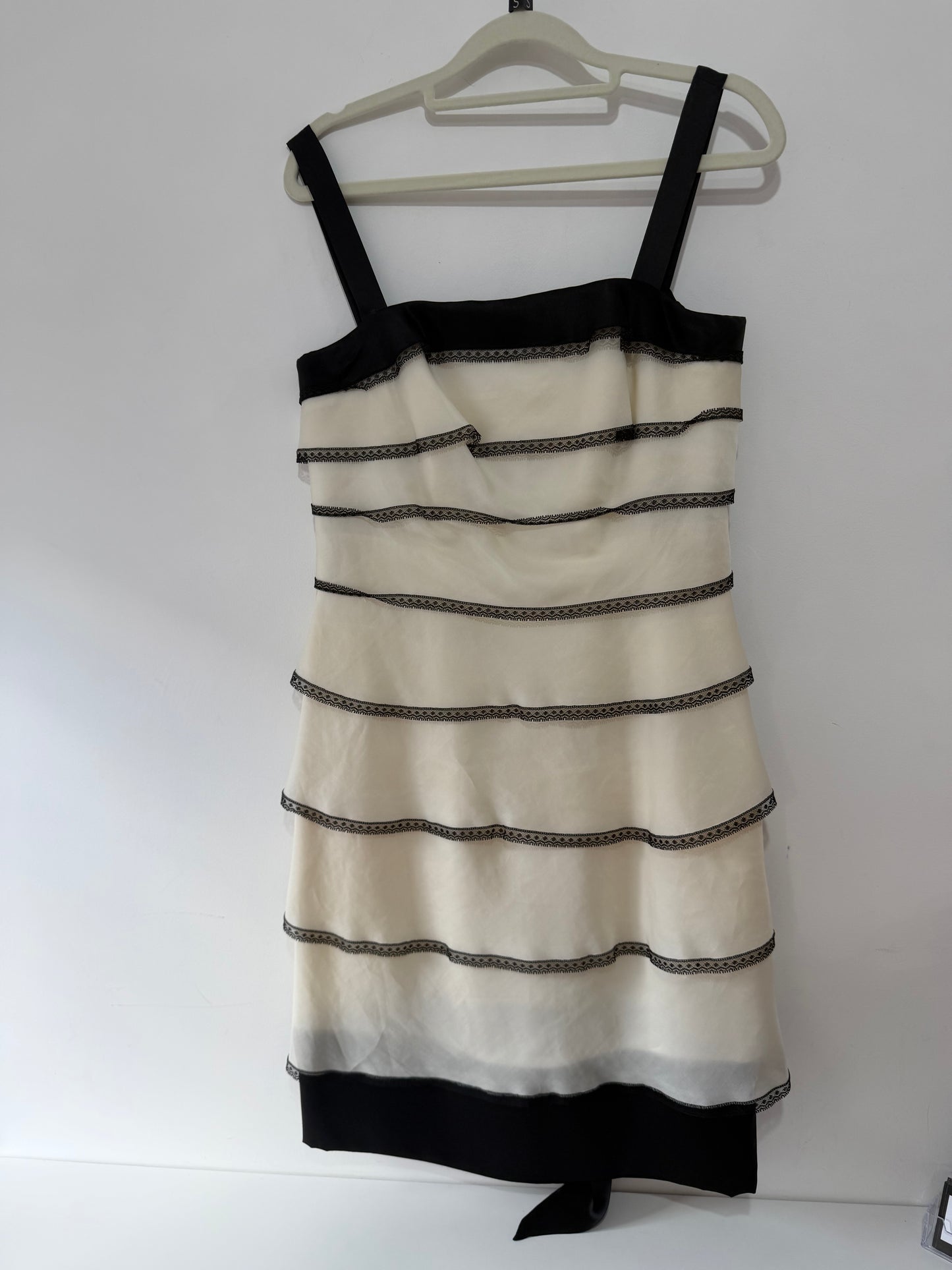 Preloved, White Luisa Spagnoli Dress, UK 8