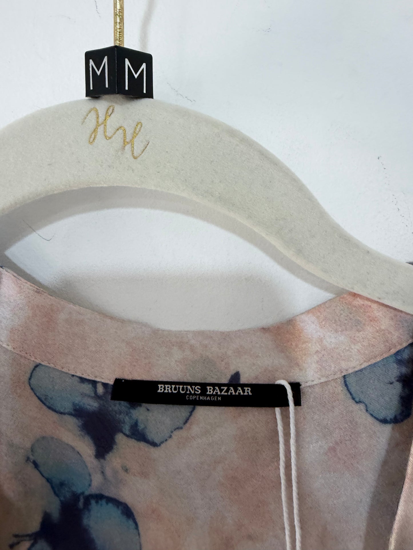 Preloved, Pink  Bruuns Bazaar Blouse, UK 12