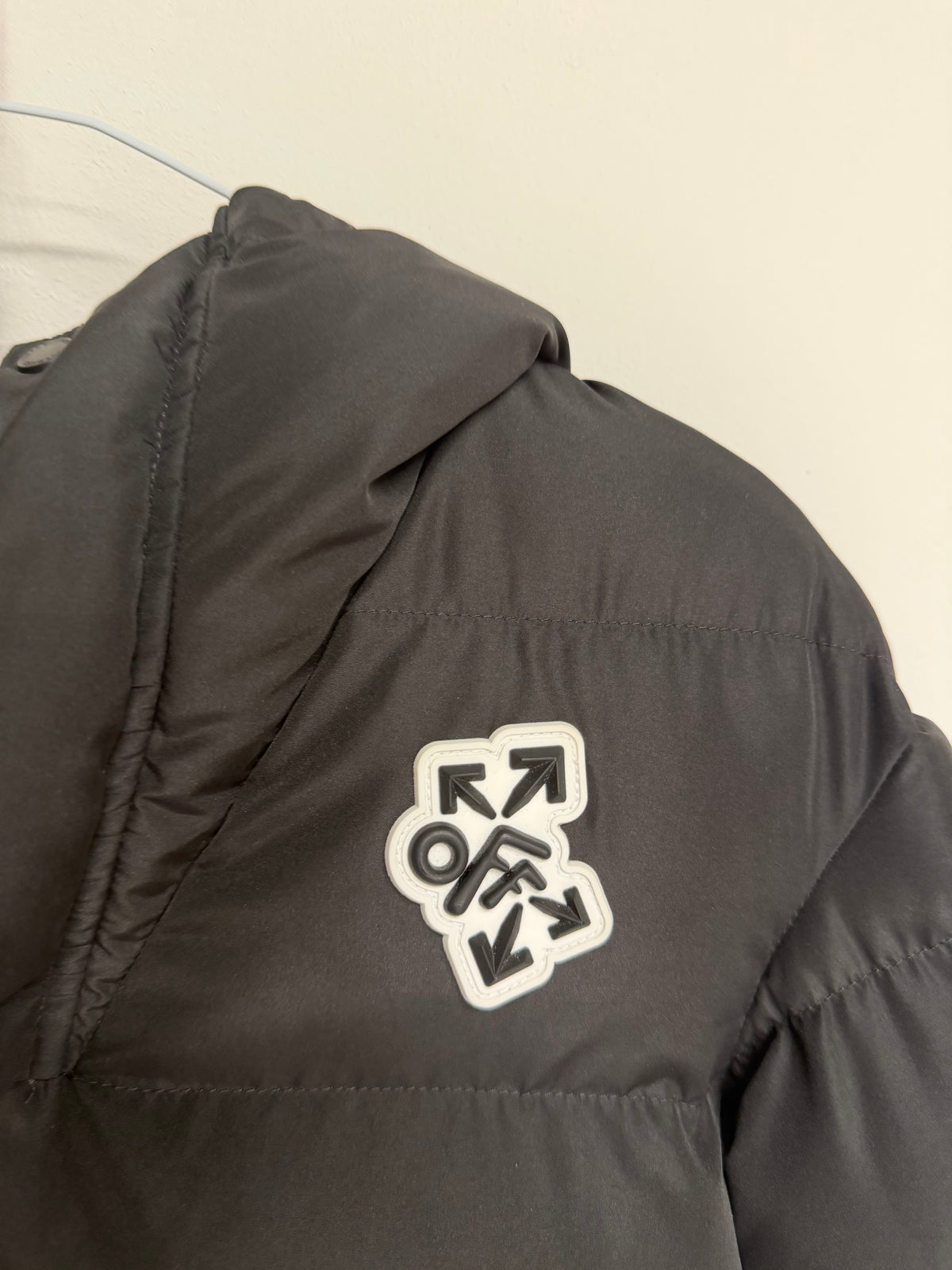Preloved Off White Kids Coat Age 8