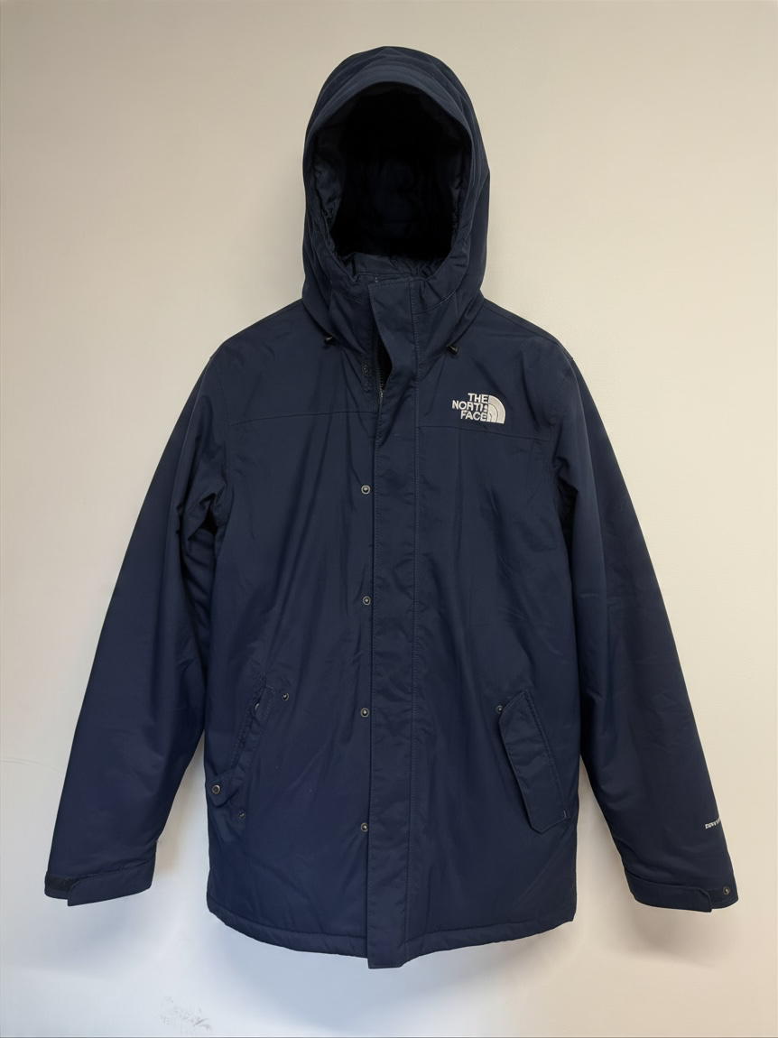 Preloved Mens The North Face Jacket Size M Navy