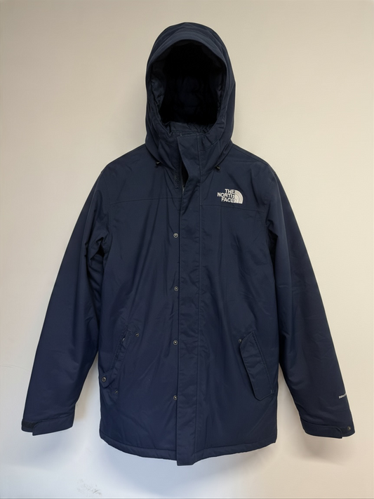 Preloved Mens The North Face Jacket Size M Navy