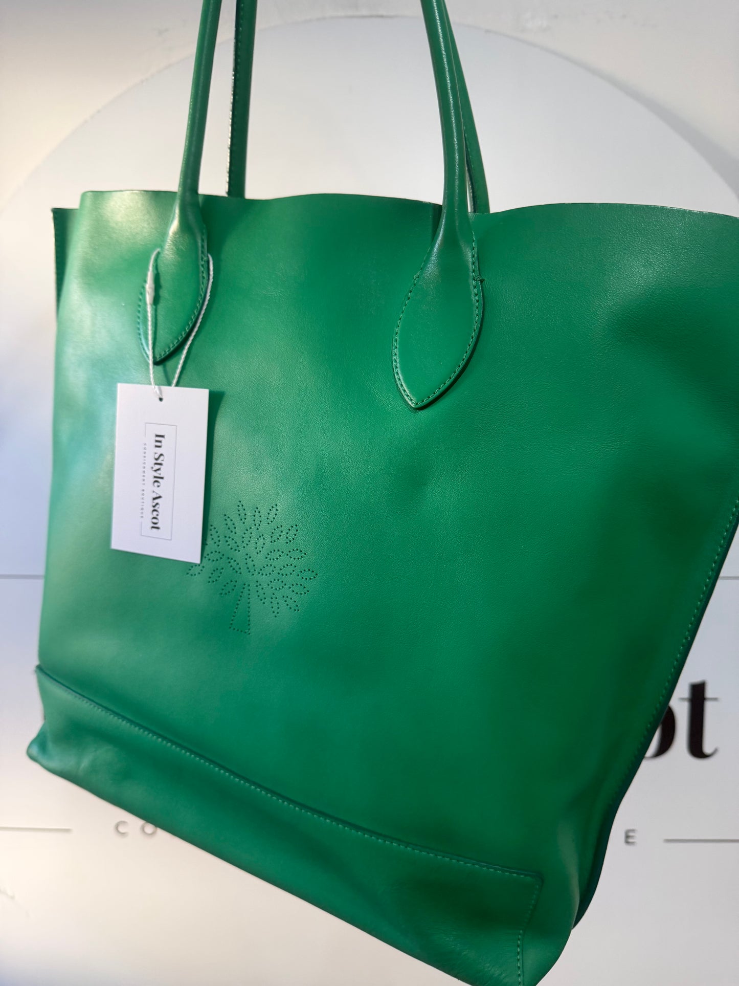 Green Mulberry Tote, Large