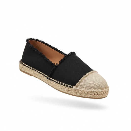 Preloved Black BNWT Saint & Sofia Espadrille Shoes, 6