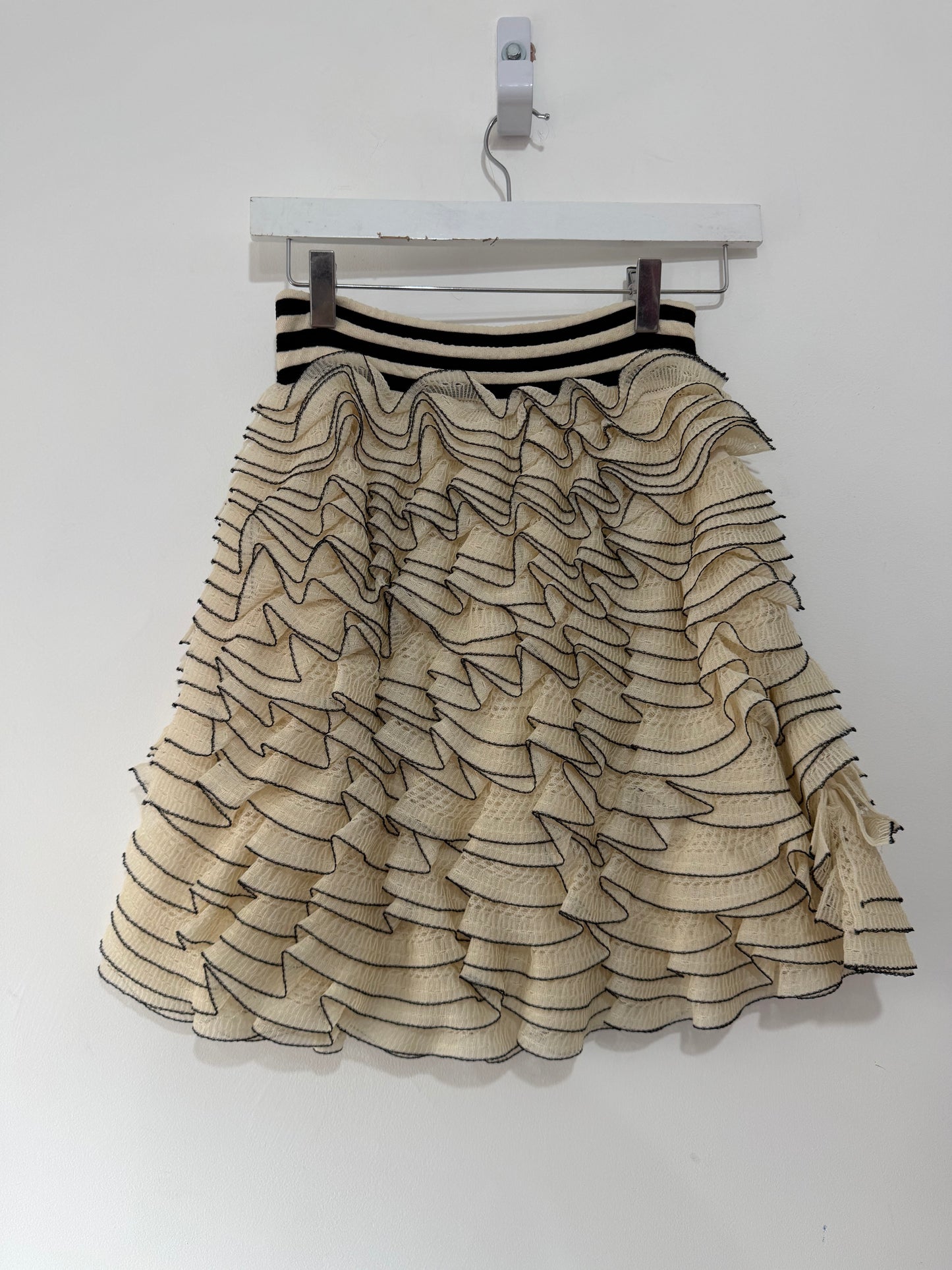 cream Alexander Mcqueen Skirt, Size S