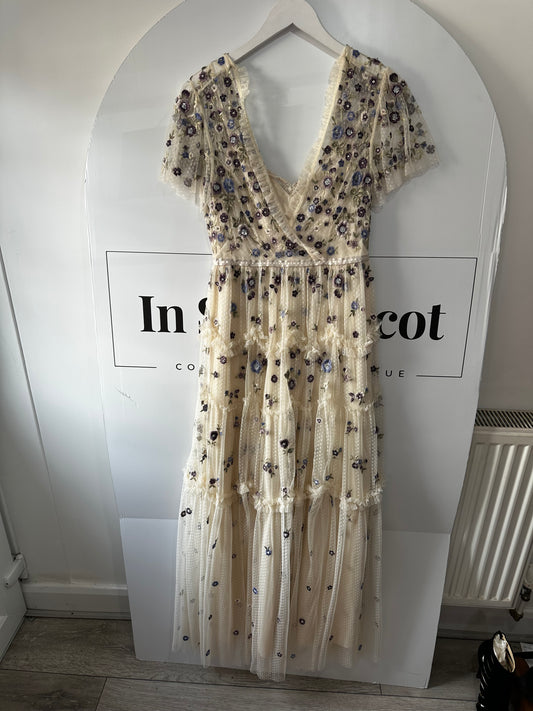 Cream Needle & Thread Dress, Size 10