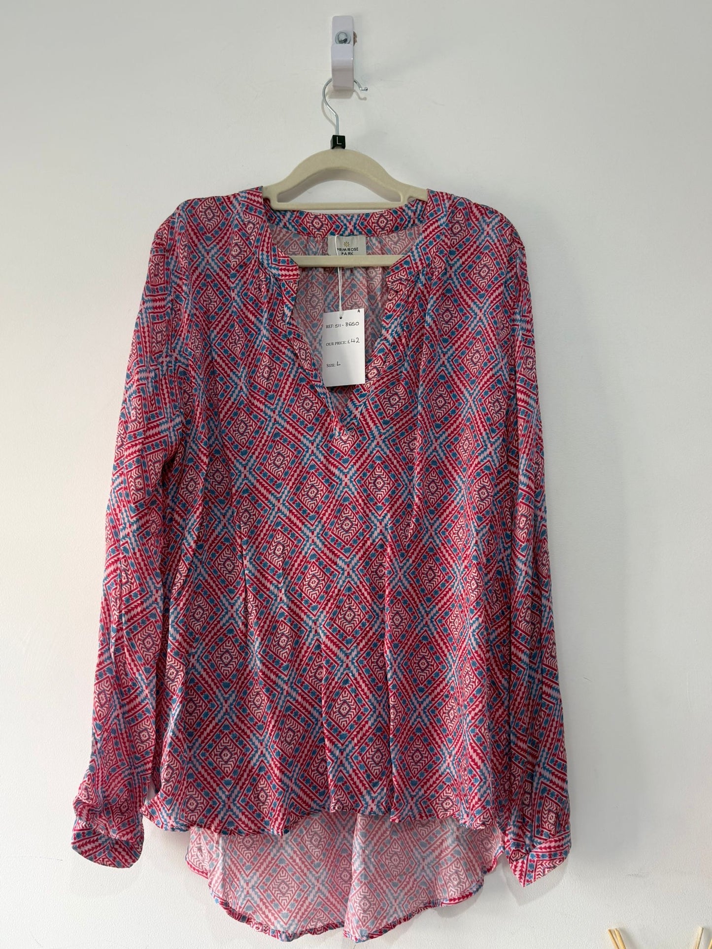 Preloved Multicoloured Primrose Park London Blouse, Size L