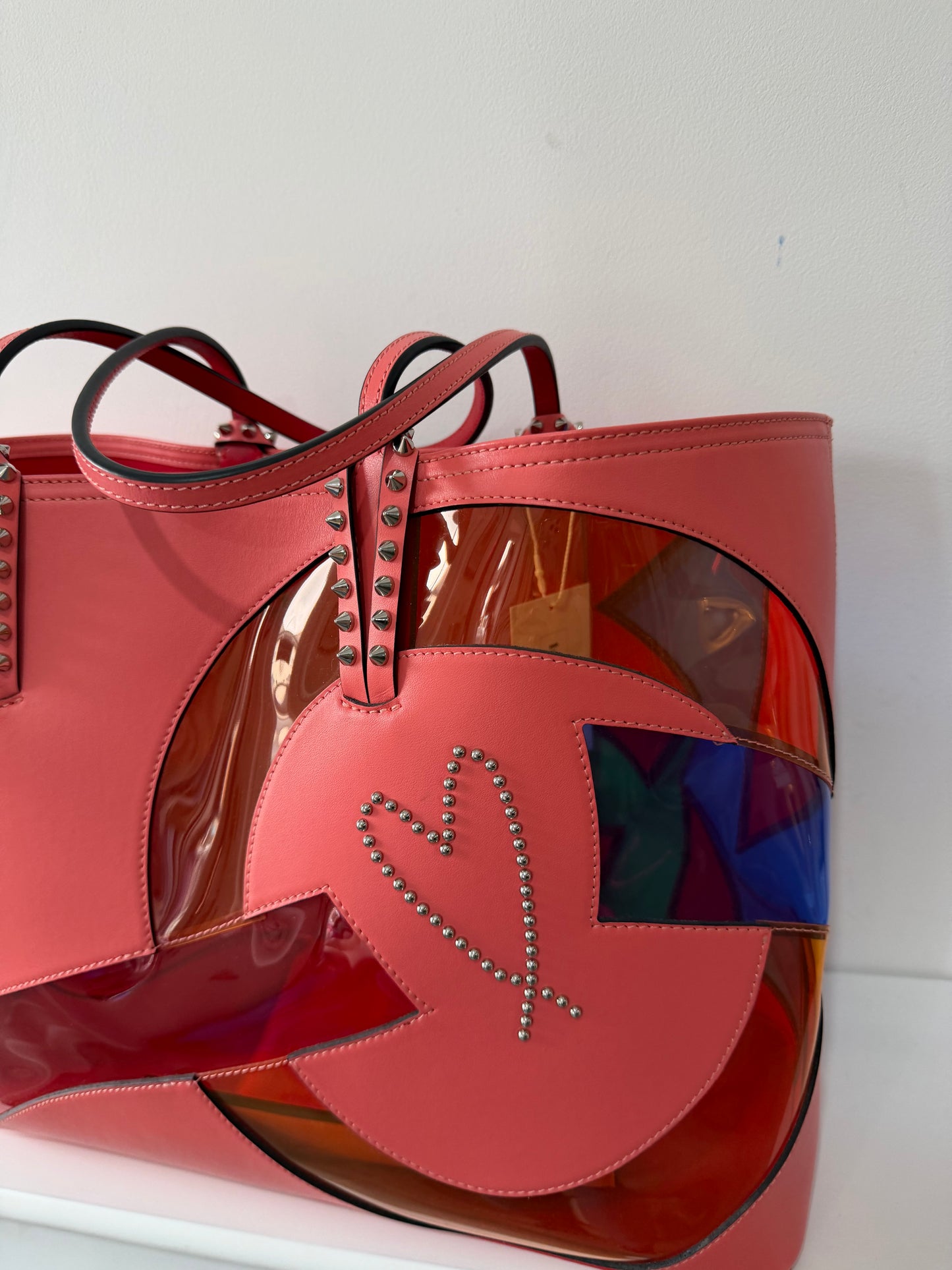 Preloved, Pink Christian Louboutin  Tote Bag
