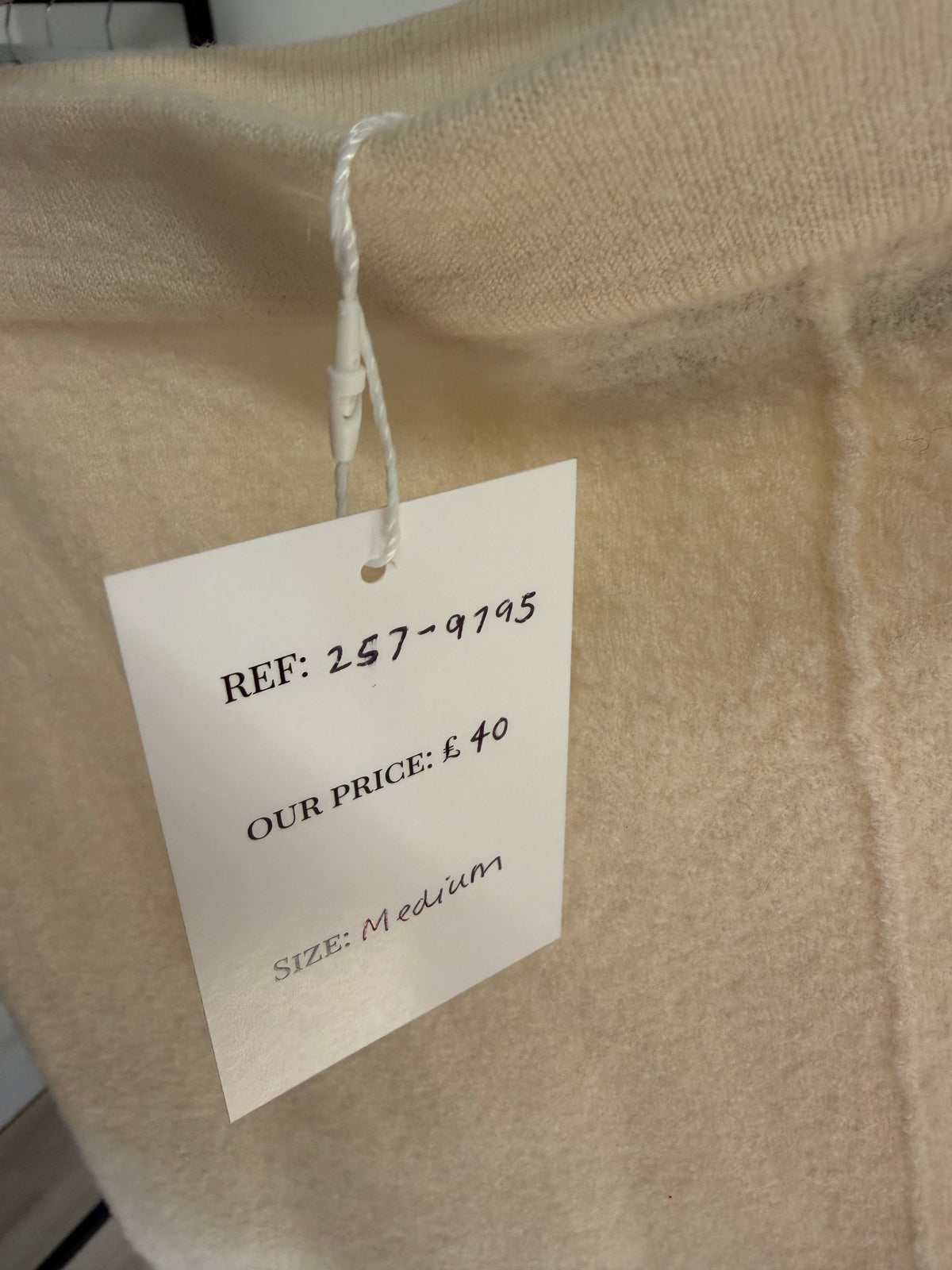 Preloved Gudrun Sjöden Skirt, Size Medium Off White