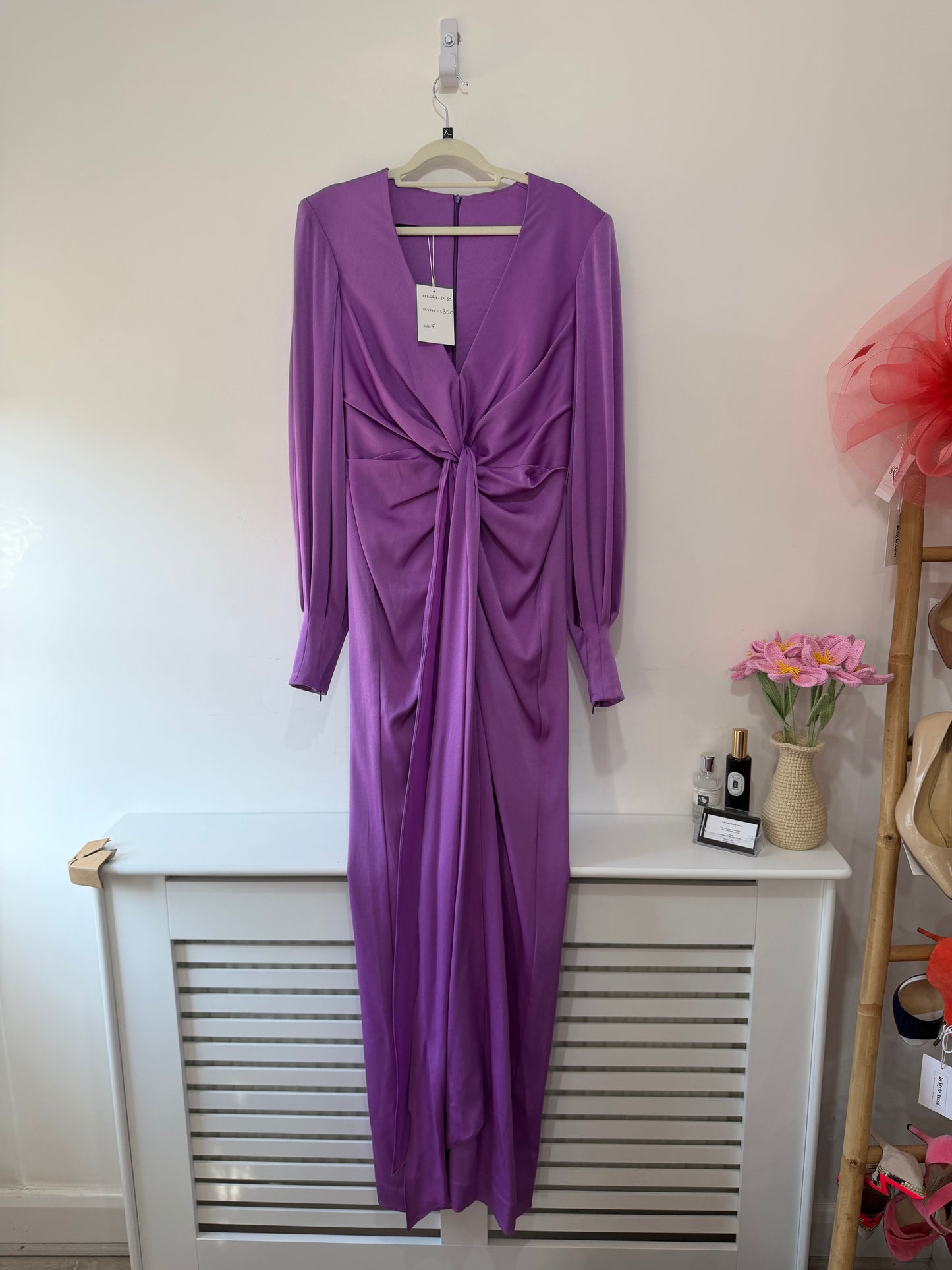 Preloved Purple Alex Perry Dress, Size 16