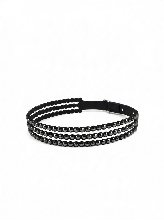 Preloved Swarvoski Bracelet Black