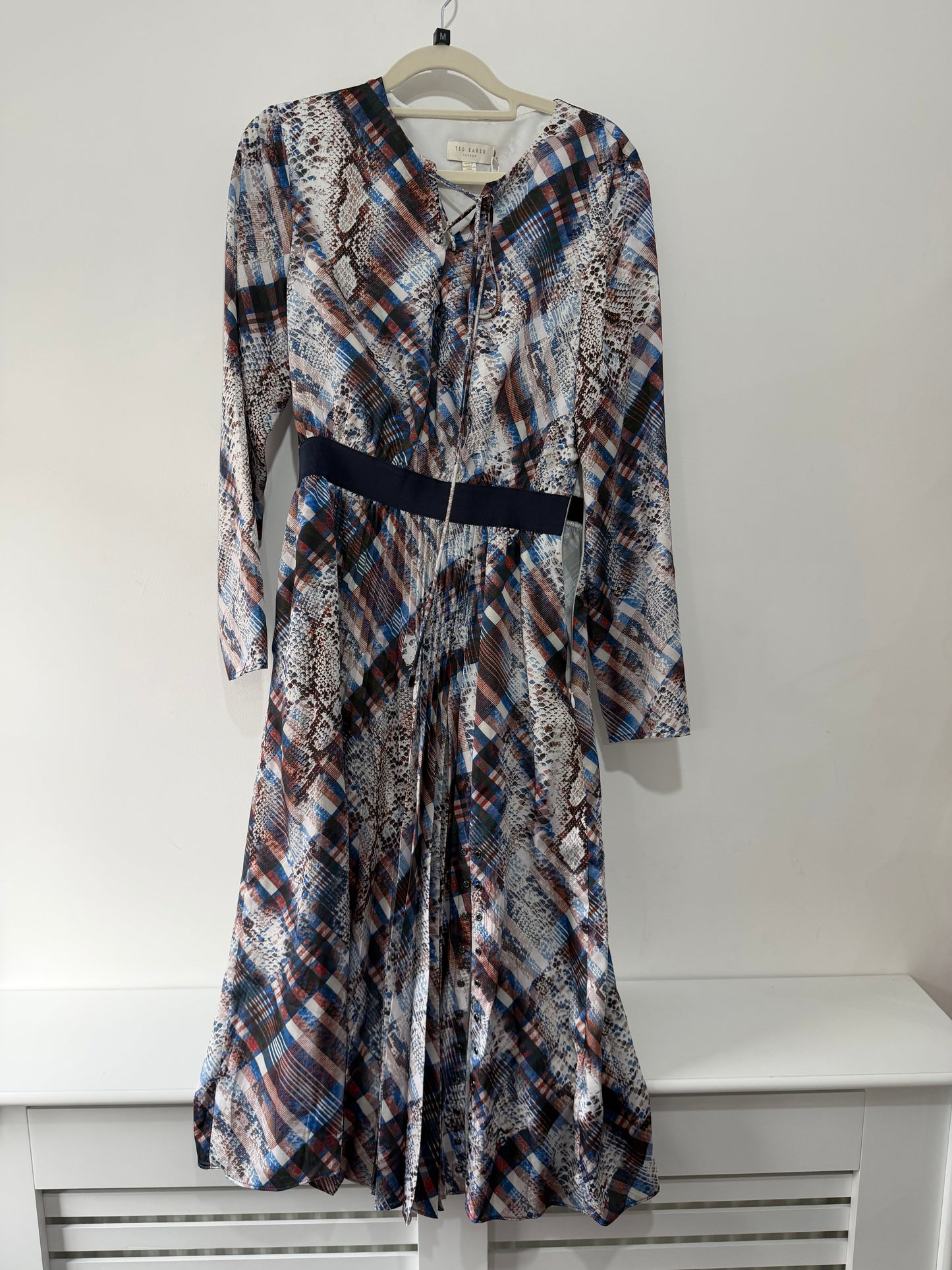 Preloved Navy Blue Ted Baker Dress, UK 10