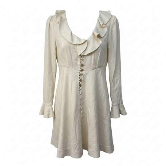 Pre-owned, Cream Zimmerman Dress, Size 12