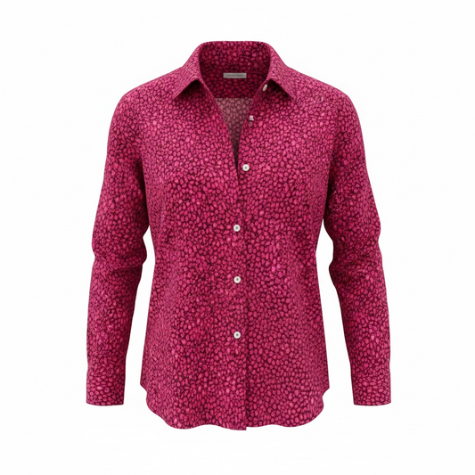 Pre-Loved Pink Primrose Park Blouse, M