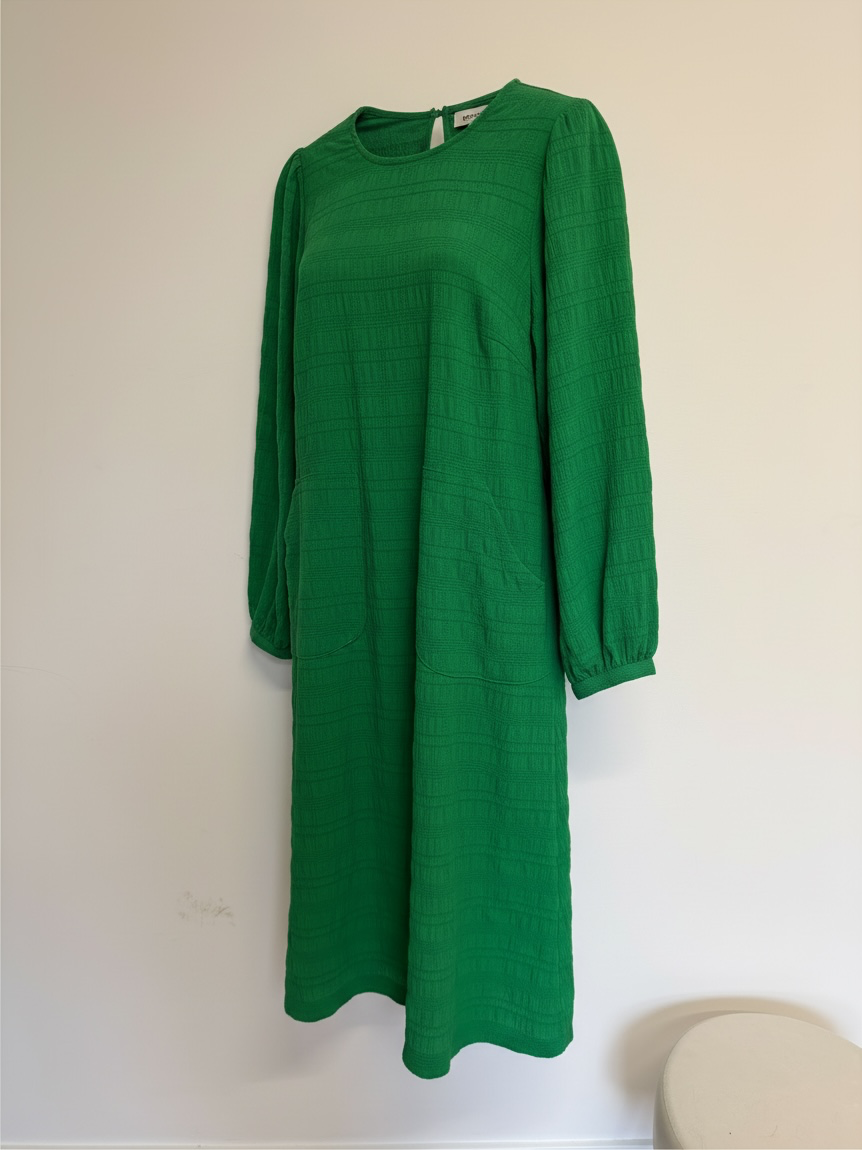 Preloved Lollys Laundry Dress, Size Small Green