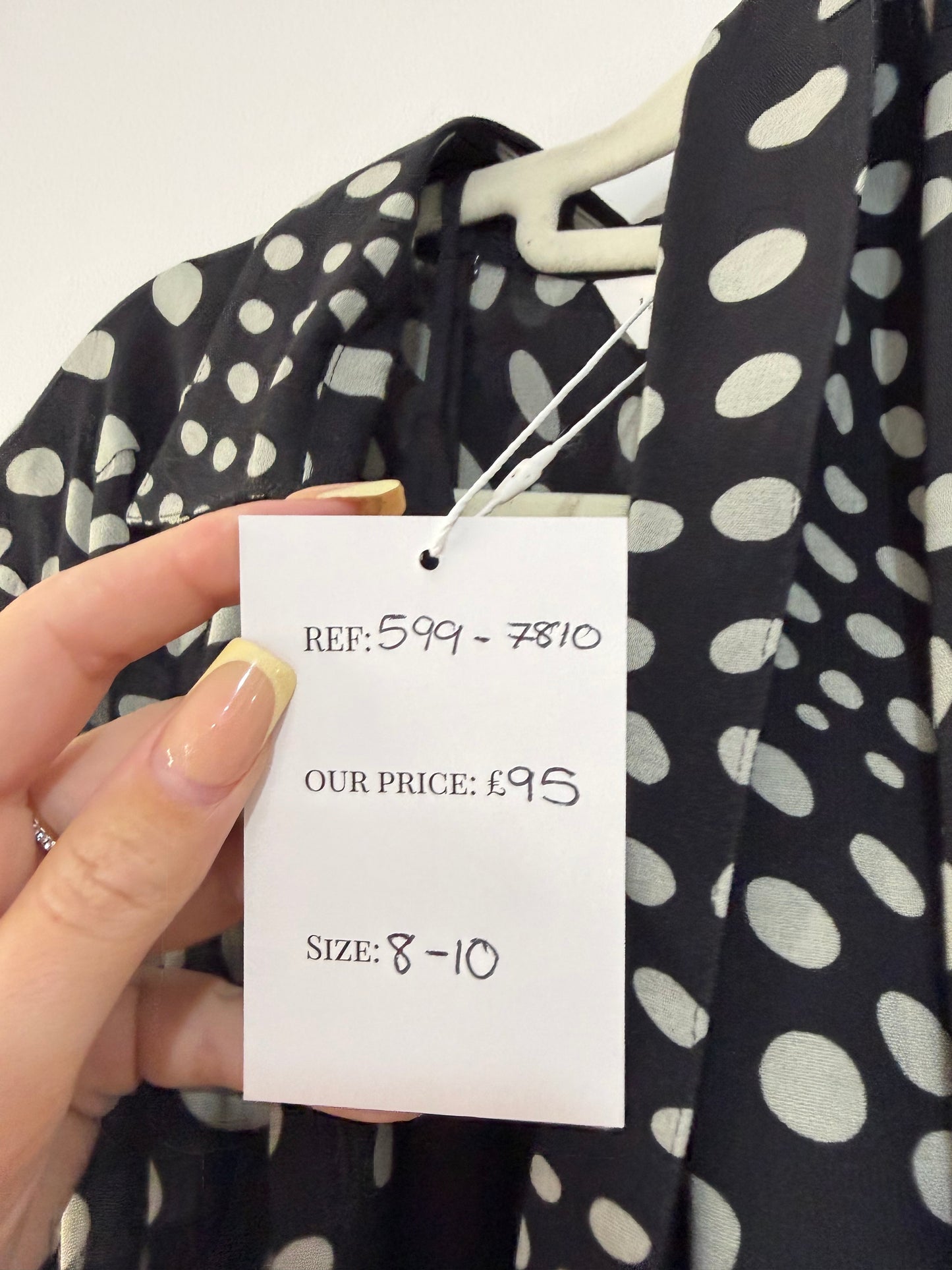 Preloved, Polka Dot Jasper Conran Dress, Size 8-10