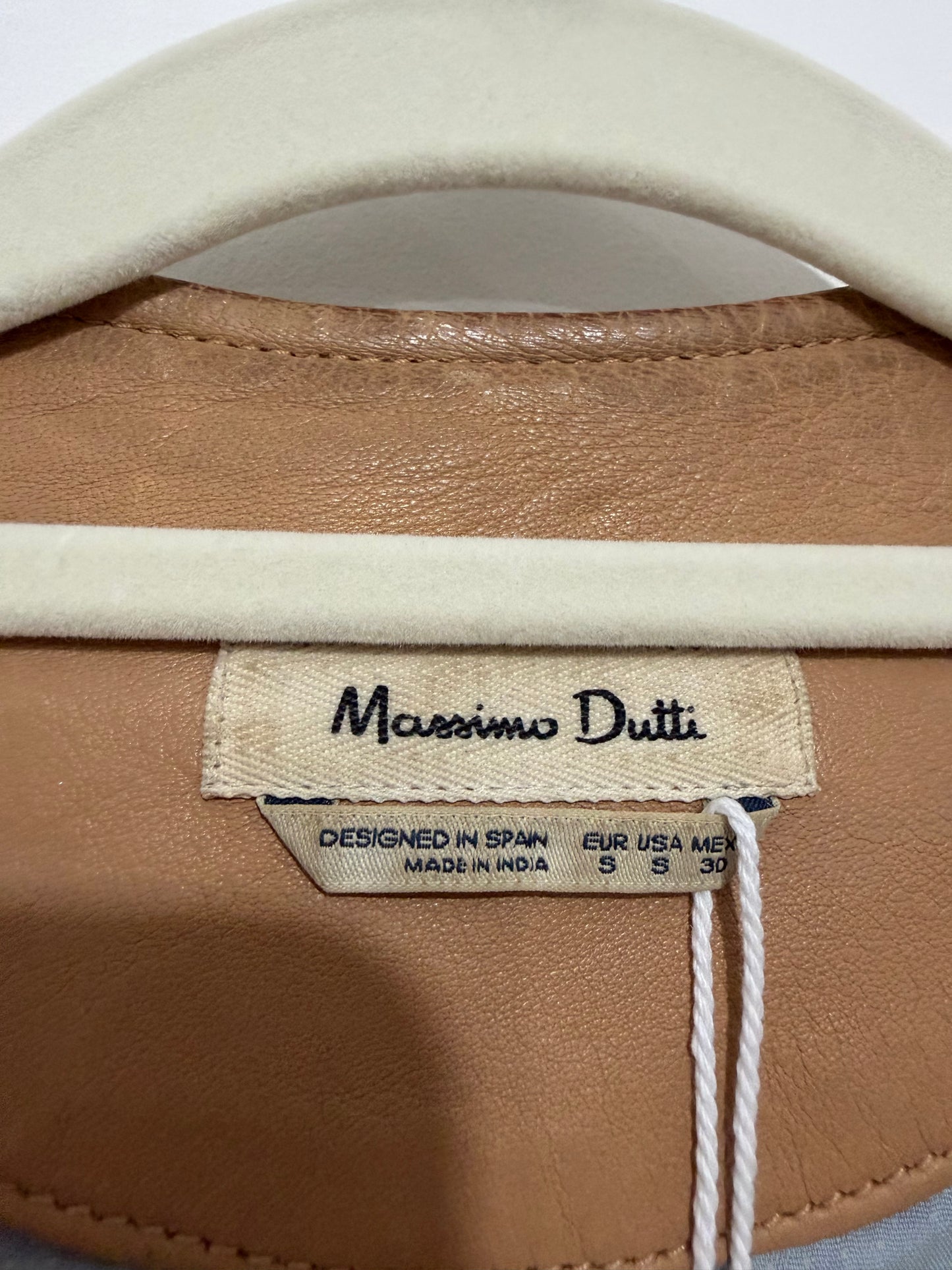 Pre-owned, Brown Massimo Dutti Jacket, Size S