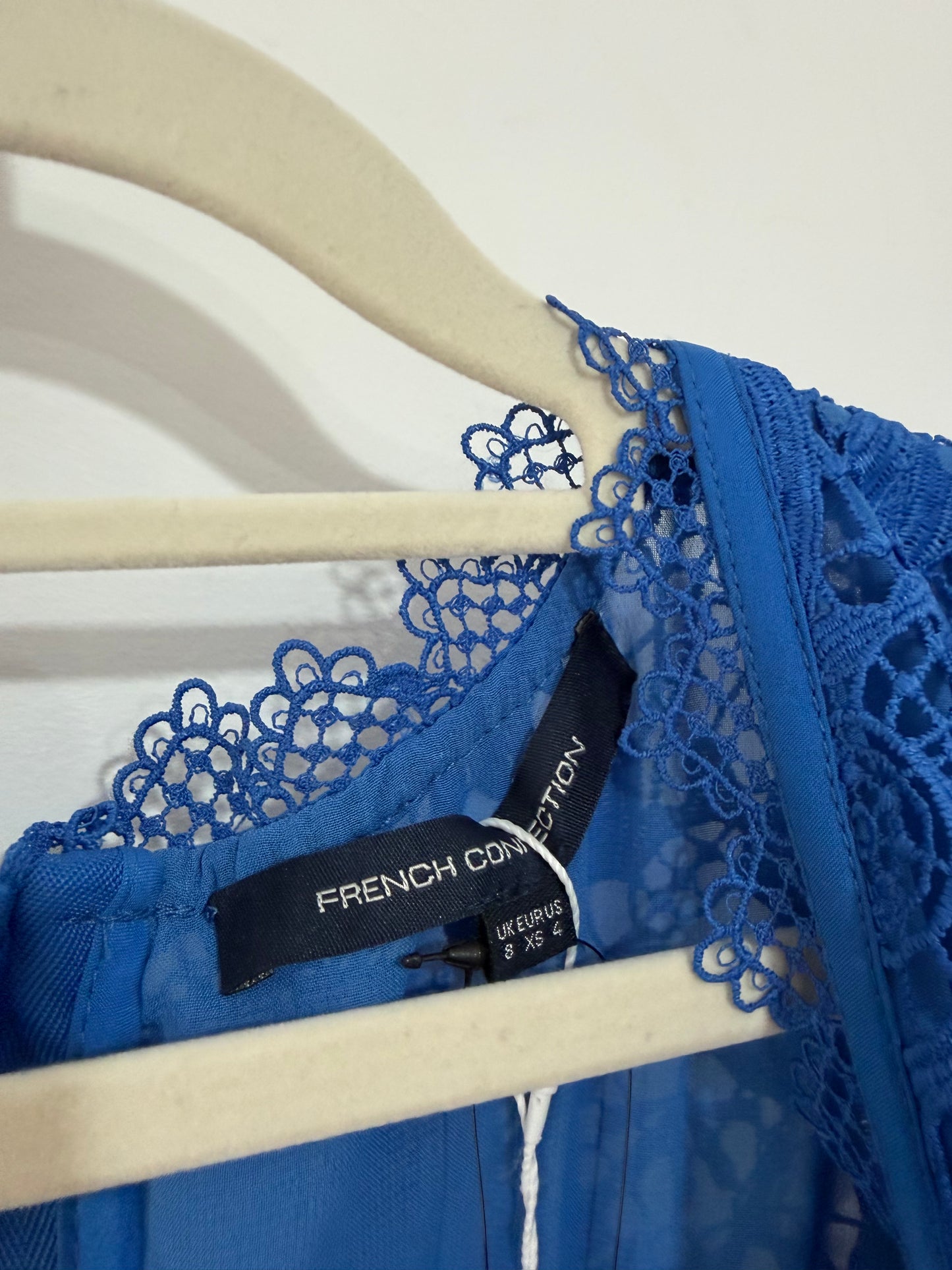 Preloved blue French Connection Dress, Size 8