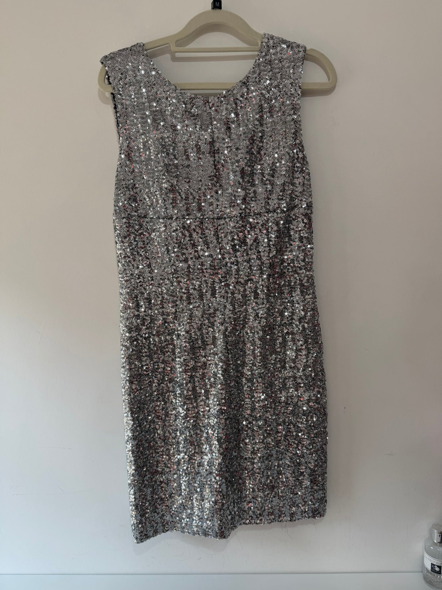 Preloved, Silver  Brose  Dress, UK 8