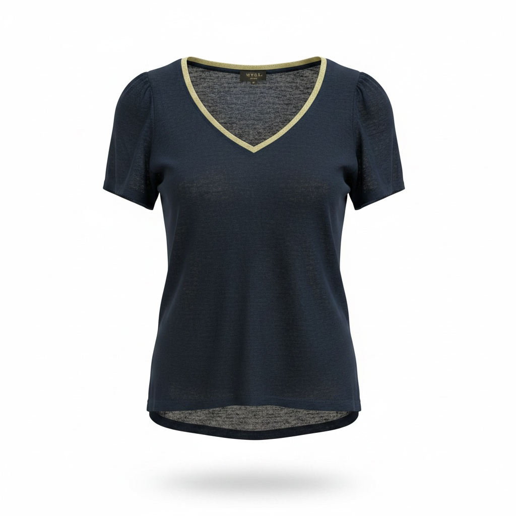 Preloved Navy BNWT WYSE Top, 16