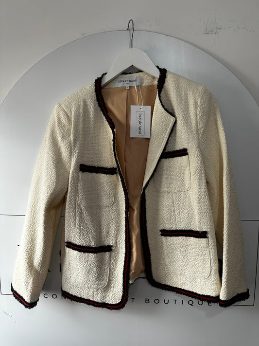 Cream Gerard Darel Blazer, XL