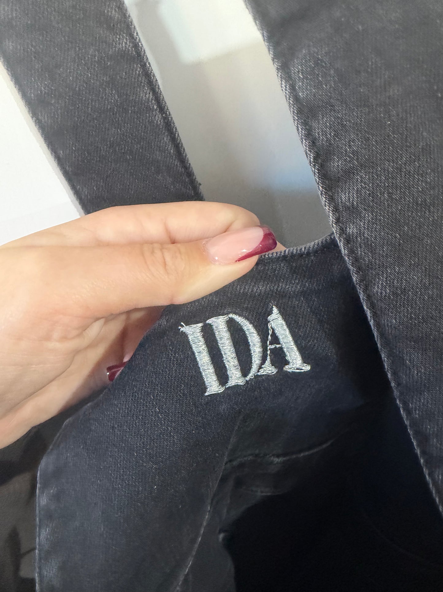 Black Donna Ida Dungarees, Fits a 10