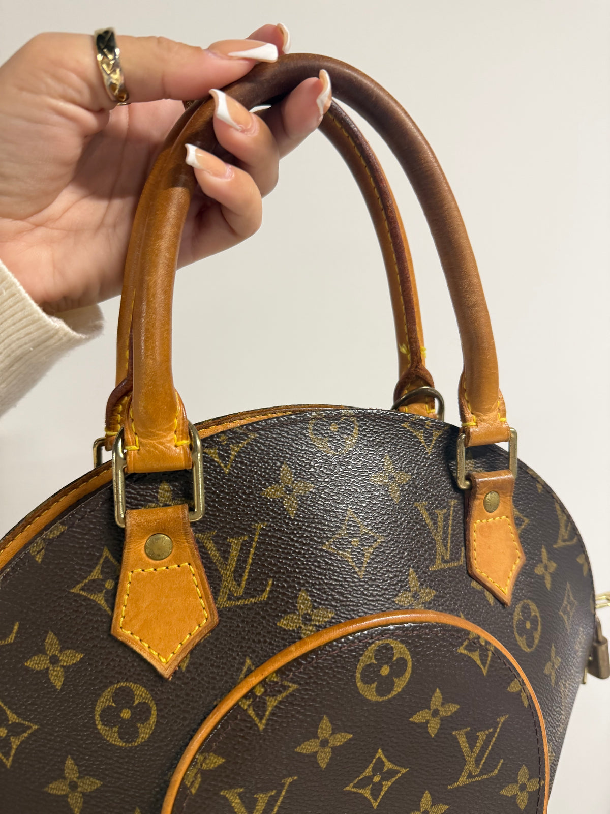 Preloved Louis Vuitton Handbag Monogram Canvas