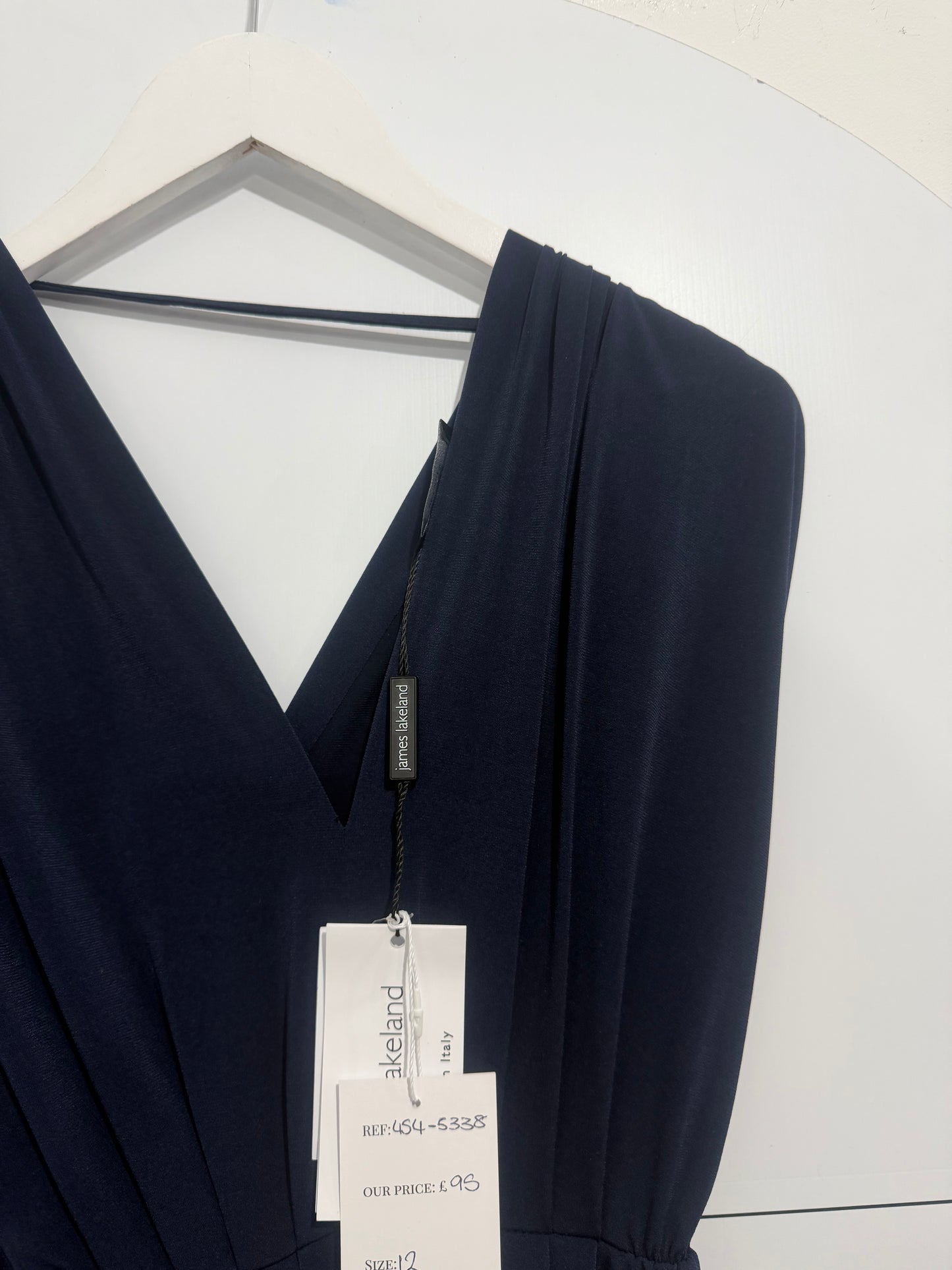 Navy James Lakeland Brand New Dress, Size