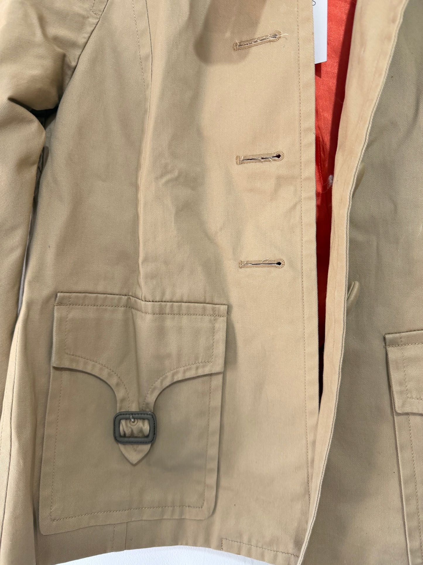 Pre-owned beige J&MDavidson Jacket, Size 10