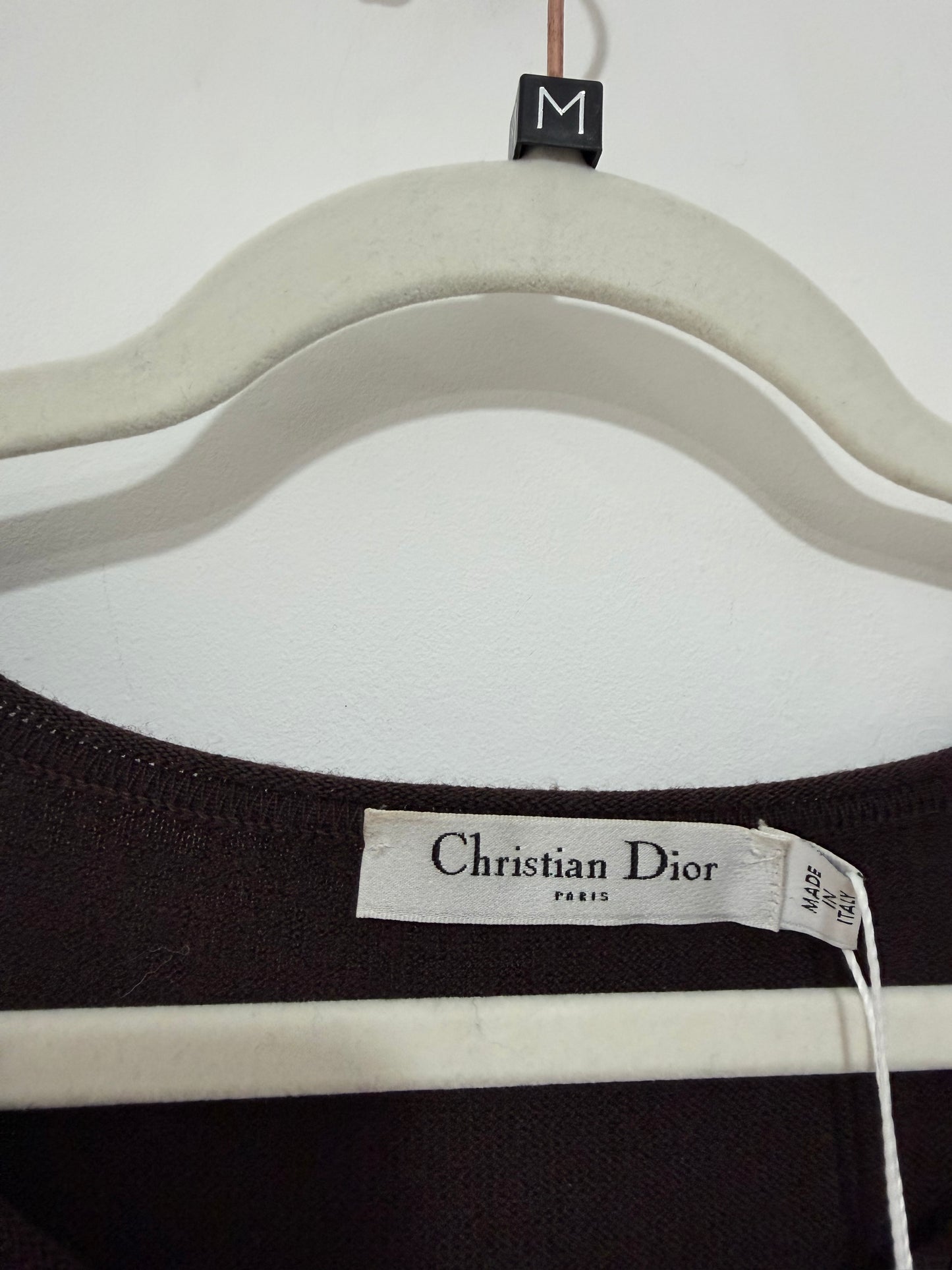 Preloved, Brown Christian Dior Dress, UK 14